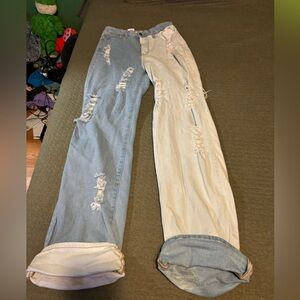 Women’s multicolored jeans